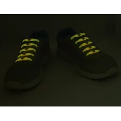 Silicone lumière LED lumineux lacets 12 pcs set